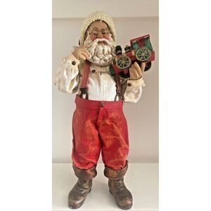 Possible Dreams Clothtique A Touch Of Magic Santa Claus Figure #15027  VTG